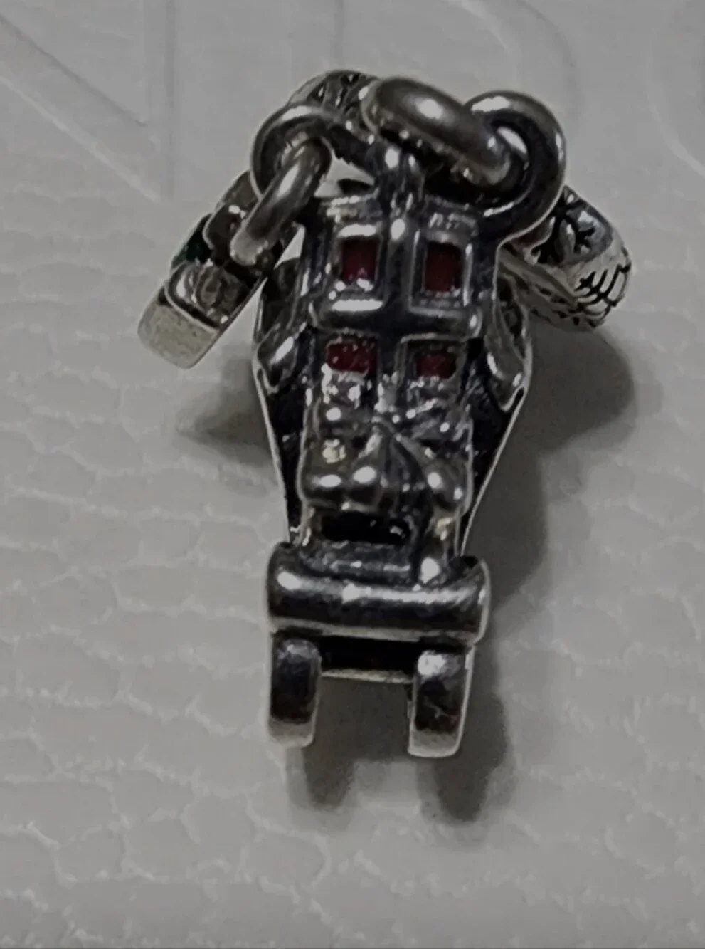 Authentic Pandora Christmas Sleigh 2023 Dangle Charm